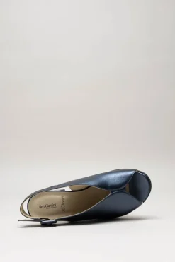 Nero Giardini - Donkerblauw Sandaal hak