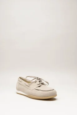 Nero Giardini - Lichtbeige Bootschoen