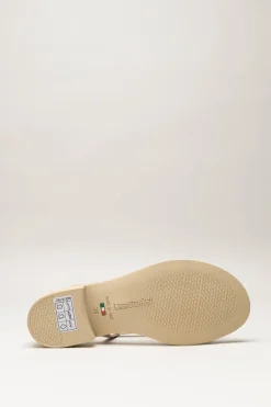 Nero Giardini - Taupe Sandaal plat