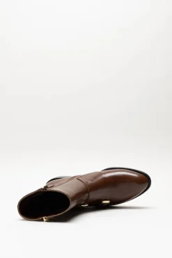 Noa Harmon - Cognac Enkellaars plat