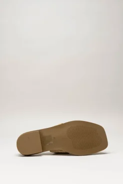 Noa Harmon - Donkerbeige Slipper