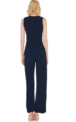 Norma Kamali - Blauw Broek