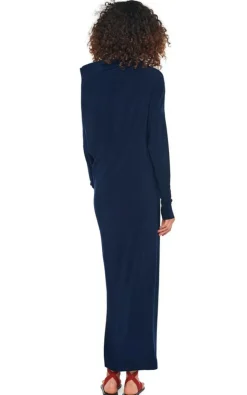 Norma Kamali - Donkerblauw Jurk