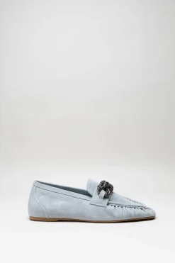 Note - Lichtblauw Mocassin