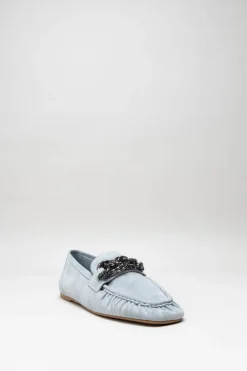 Note - Lichtblauw Mocassin