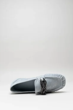 Note - Lichtblauw Mocassin