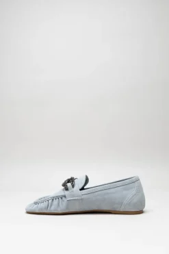 Note - Lichtblauw Mocassin