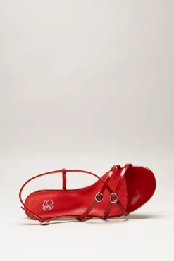 Odare - Rood Sandaal hak