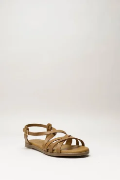 Oh My Sandals - Bruin Sandaal plat
