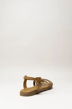 Oh My Sandals - Bruin Sandaal plat