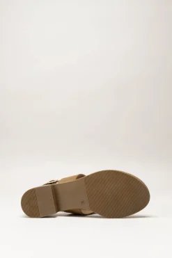 Oh My Sandals - Bruin Sandaal plat
