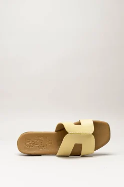 Oh My Sandals - Geel Slipper
