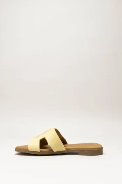 Oh My Sandals - Geel Slipper