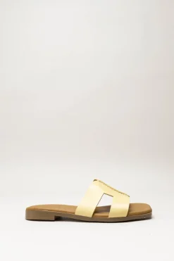 Oh My Sandals - Geel Slipper