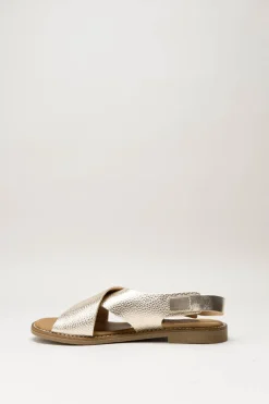 Oh My Sandals - Goud Sandaal plat