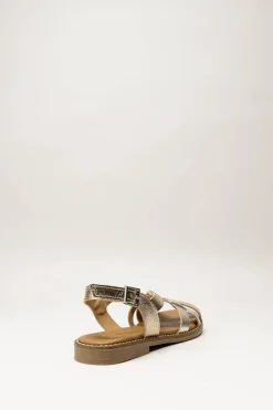Oh My Sandals - Goud Sandaal plat