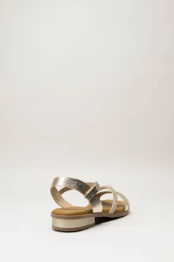 Oh My Sandals - Goud Sandaal plat