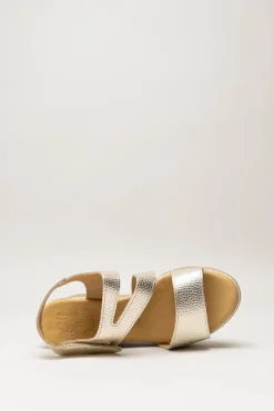 Oh My Sandals - Goud Sandaal sleehak