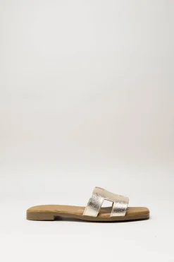 Oh My Sandals - Goud Slipper