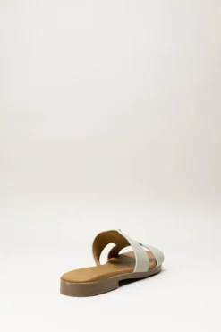 Oh My Sandals - Lichtgroen Slipper