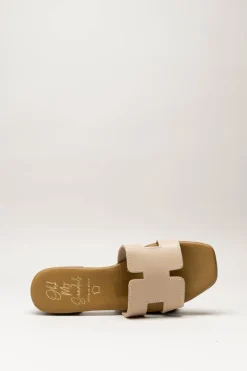 Oh My Sandals - Nude Muiltje