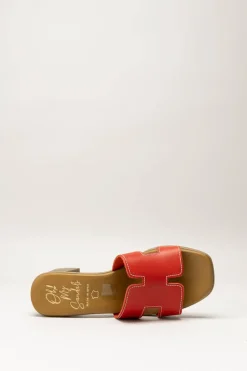 Oh My Sandals - Rood Muiltje