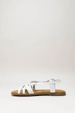 Oh My Sandals - Wit Sandaal plat