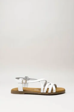 Oh My Sandals - Wit Sandaal plat