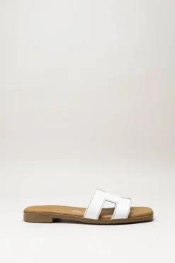 Oh My Sandals - Wit Slipper
