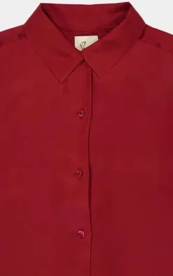 Paula - Bordeaux Blouse