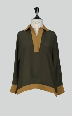 Paula - Groen Blouse