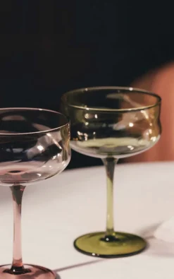 Paveau Glassware - Groen Servies en glazen