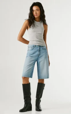 Pepe Jeans - Blauw Bermuda