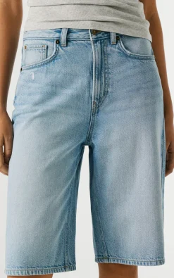 Pepe Jeans - Blauw Bermuda
