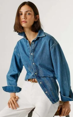 Pepe Jeans - Blauw Hemd