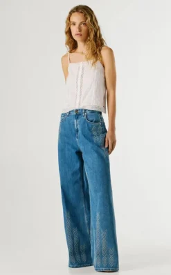 Pepe Jeans - Blauw Jeansbroek