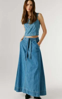 Pepe Jeans - Blauw Rok