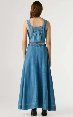 Pepe Jeans - Blauw Rok