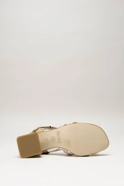 Pertini - Beige Sandaal hak