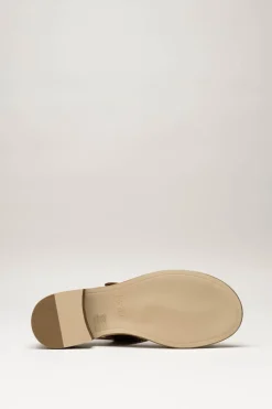 Pertini - Cognac Sandaal plat