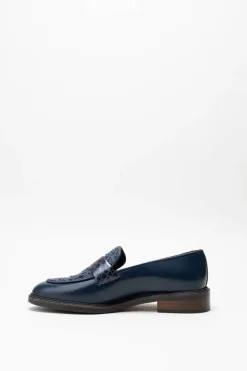 Pertini - Donkerblauw Mocassin
