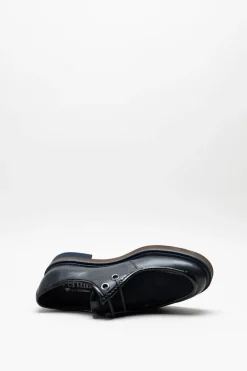 Pertini - Donkerblauw Veterschoen