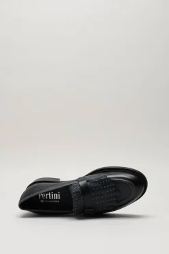 Pertini - Zwart Mocassin