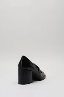Pertini - Zwart Mocassin hak