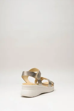 Pitillos - Goud Sandaal plat