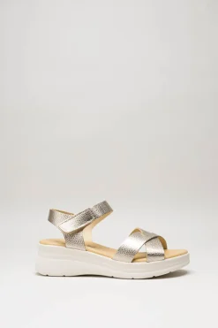 Pitillos - Goud Sandaal plat