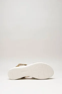 Pitillos - Goud Sandaal plat