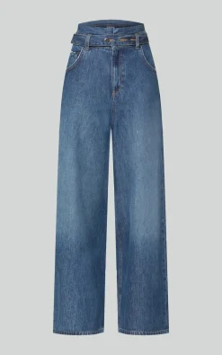 Pnts - Blauw Jeansbroek