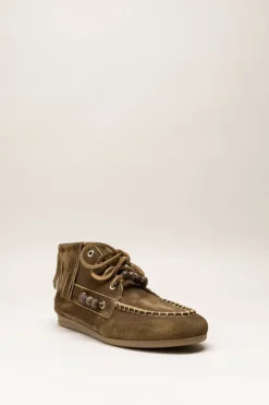 Posa - Donkerbruin Bootschoen