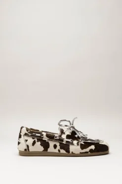 Posa - Ecru Bootschoen